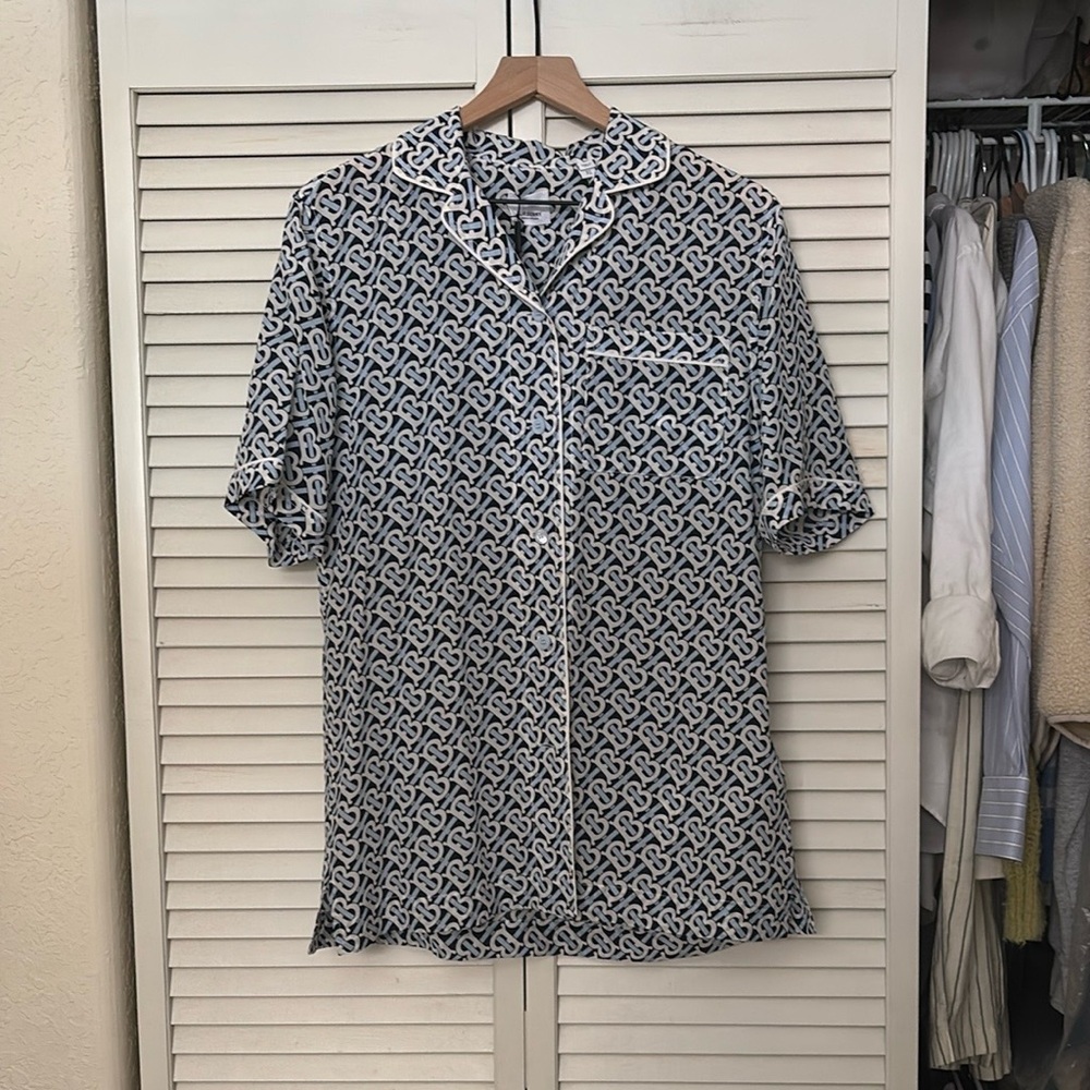 Burberry silk shirt